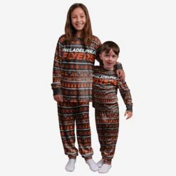 FOCO Philadelphia Flyers Youth Family Holiday Pajamas