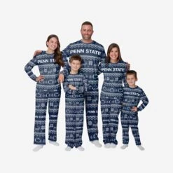 FOCO Penn State Nittany Lions Youth Ugly Pattern Family Holiday Pajamas -Fashion General Store 9K4B7FE2XNCPSE g3