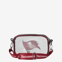 FOCO Tampa Bay Buccaneers Team Stripe Clear Crossbody Bag 9 FOCO Tampa Bay Buccaneers Team Stripe Clear Crossbody Bag -Fashion General Store BGCLRNFTMSTPCAMTB g5
