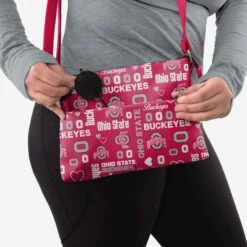 FOCO Ohio State Buckeyes Logo Love Crossbody Purse 7 FOCO Ohio State Buckeyes Logo Love Crossbody Purse -Fashion General Store BGNCLTLECRSBOH g3