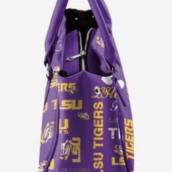 FOCO LSU Tigers Logo Love Purse -Fashion General Store BGNCLTLEPURLSU g4