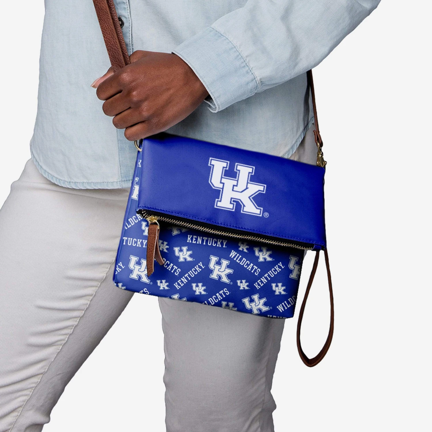 FOCO Kentucky Wildcats Printed Collection Foldover Tote Bag 2 FOCO Kentucky Wildcats Printed Collection Foldover Tote Bag - Image 2