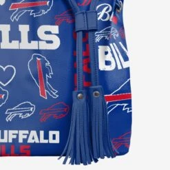 FOCO Buffalo Bills Logo Love Cinch Purse -Fashion General Store BGNFLTLECNCPBB g4
