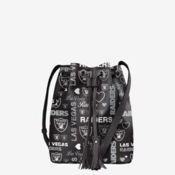 FOCO Las Vegas Raiders Logo Love Cinch Purse