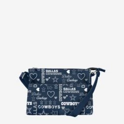 FOCO Dallas Cowboys Logo Love Crossbody Purse