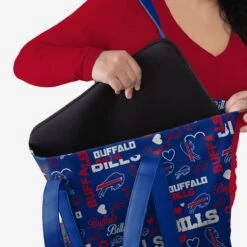 FOCO Buffalo Bills Logo Love Tote Bag 7 FOCO Buffalo Bills Logo Love Tote Bag -Fashion General Store BGNFLTLETOTEBB g3