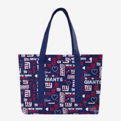 FOCO New York Giants Logo Love Tote Bag