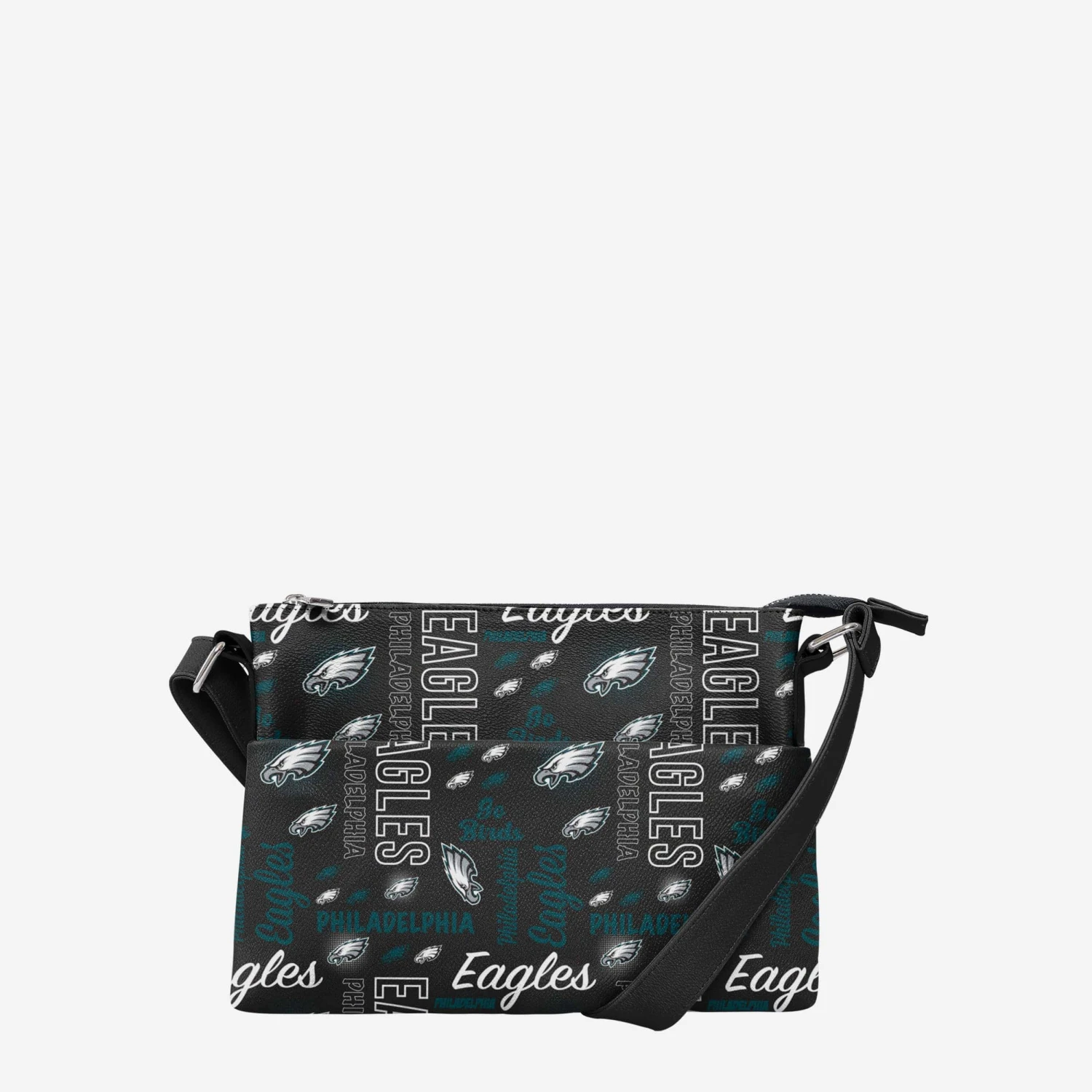 FOCO Philadelphia Eagles Spirited Style Printed Collection Foldover Tote Bag 1 FOCO Philadelphia Eagles Spirited Style Printed Collection Foldover Tote Bag