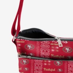 FOCO San Francisco 49ers Spirited Style Printed Collection Foldover Tote Bag -Fashion General Store BGNFPRAPTOTFLDSF g4
