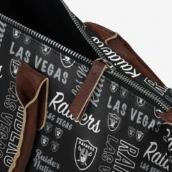 FOCO Las Vegas Raiders Spirited Style Printed Collection Tote Bag -Fashion General Store BGNFPRAPTOTOR g4