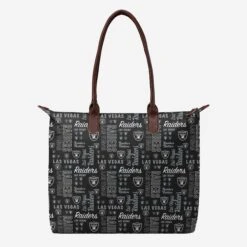 FOCO Las Vegas Raiders Spirited Style Printed Collection Tote Bag