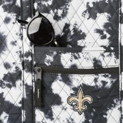FOCO New Orleans Saints Tie-Dye Takeaway Tote Bag 7 FOCO New Orleans Saints Tie-Dye Takeaway Tote Bag -Fashion General Store BGNFTDTOTENS g3