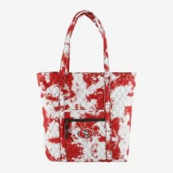 FOCO San Francisco 49ers Tie-Dye Takeaway Tote Bag