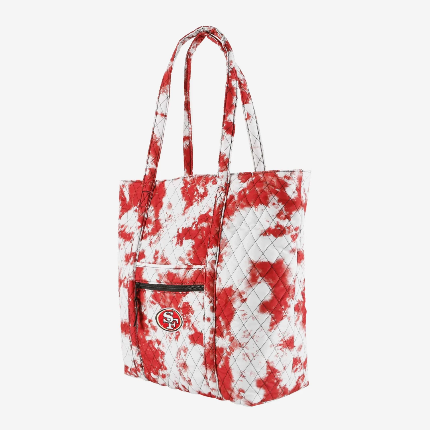 FOCO San Francisco 49ers Tie-Dye Takeaway Tote Bag 2 FOCO San Francisco 49ers Tie-Dye Takeaway Tote Bag - Image 2