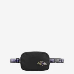 FOCO Baltimore Ravens Team Wordmark Crossbody Belt Bag