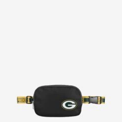 FOCO Green Bay Packers Team Wordmark Crossbody Belt Bag