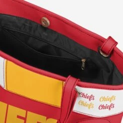 FOCO Kansas City Chiefs Printed Collage Tote -Fashion General Store BGNFWMPRCLTOTKC g4