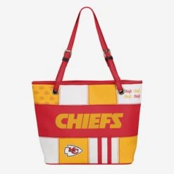 FOCO Kansas City Chiefs Printed Collage Tote