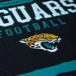 FOCO Jacksonville Jaguars Team Property Sherpa Plush Throw Blanket -Fashion General Store BKTNFPLSHTPJJ g5