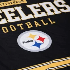 FOCO Pittsburgh Steelers Team Property Sherpa Plush Throw Blanket -Fashion General Store BKTNFPLSHTPPS g5