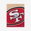 FOCO San Francisco 49ers Supreme Slumber Plush Throw Blanket