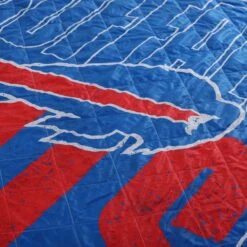 FOCO Buffalo Bills Big Game Sherpa Lined Throw Blanket -Fashion General Store BKTNFXLSHBGBB g5