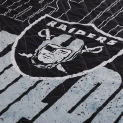 FOCO Las Vegas Raiders Big Game Sherpa Lined Throw Blanket -Fashion General Store BKTNFXLSHBGOR g5