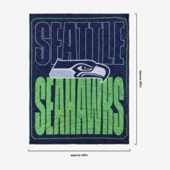 FOCO Seattle Seahawks Big Game Sherpa Lined Throw Blanket 7 FOCO Seattle Seahawks Big Game Sherpa Lined Throw Blanket -Fashion General Store BKTNFXLSHBGSS g3