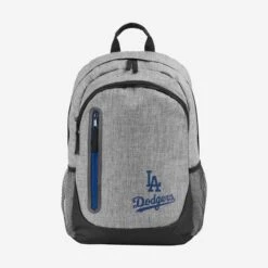 FOCO Los Angeles Dodgers Heather Grey Bold Color Backpack