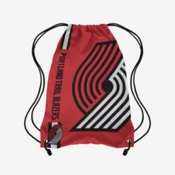 FOCO Portland Trail Blazers Big Logo Drawstring Backpack