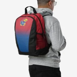 FOCO Kansas Jayhawks Primetime Gradient Backpack -Fashion General Store BPNCEXPRGRDKA g4