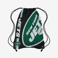 FOCO New York Jets Big Logo Drawstring Backpack