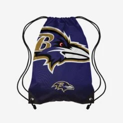 FOCO Baltimore Ravens Gradient Drawstring Backpack