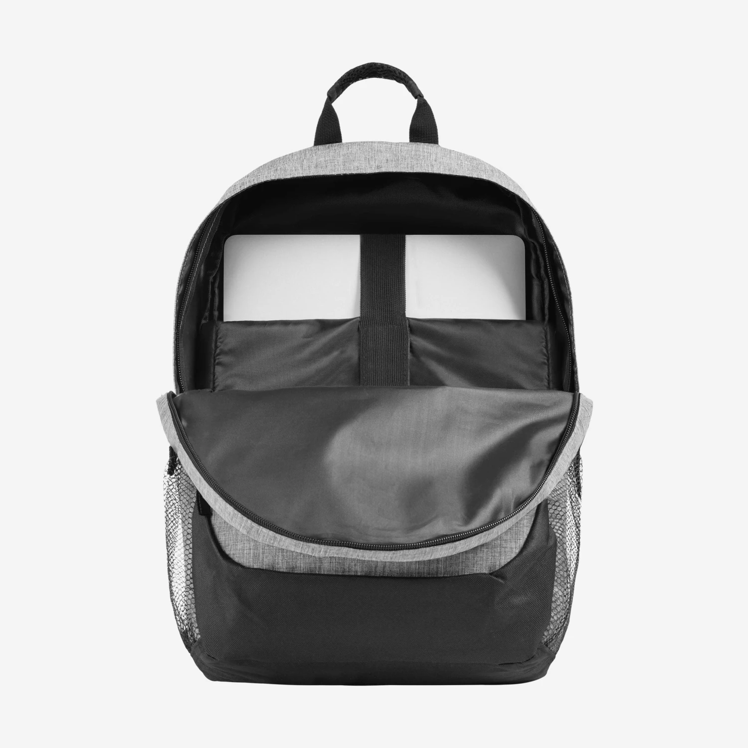 FOCO Kansas City Chiefs Heather Grey Bold Color Backpack 3 FOCO Kansas City Chiefs Heather Grey Bold Color Backpack - Image 3