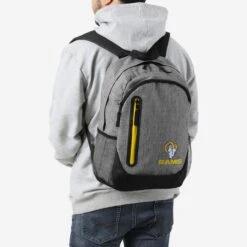 FOCO Los Angeles Rams Heather Grey Bold Color Backpack 10 FOCO Los Angeles Rams Heather Grey Bold Color Backpack -Fashion General Store BPNFHTHGRYSR g5