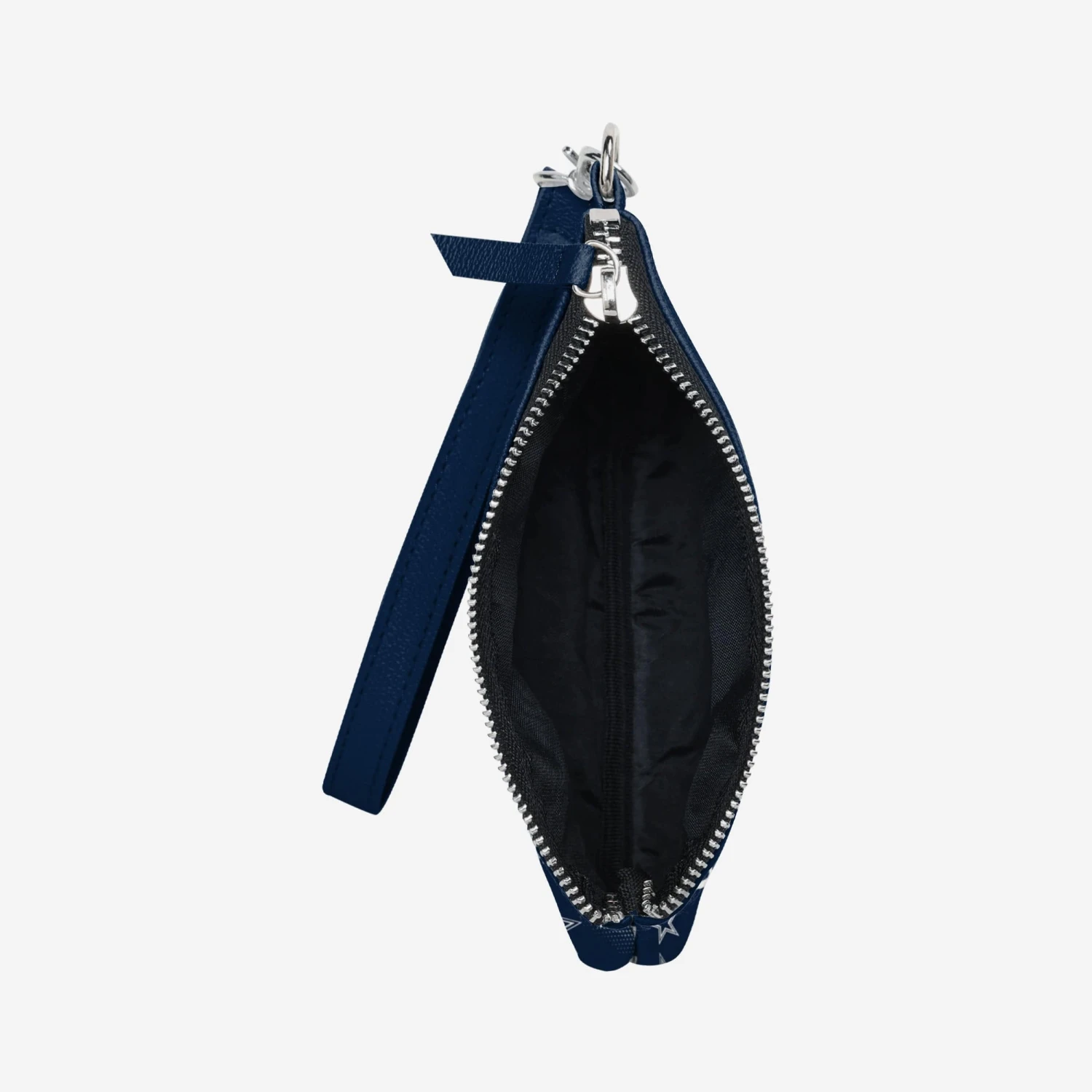 FOCO Dallas Cowboys Spirited Style Printed Collection Repeat Logo Wristlet 5 FOCO Dallas Cowboys Spirited Style Printed Collection Repeat Logo Wristlet - Image 5