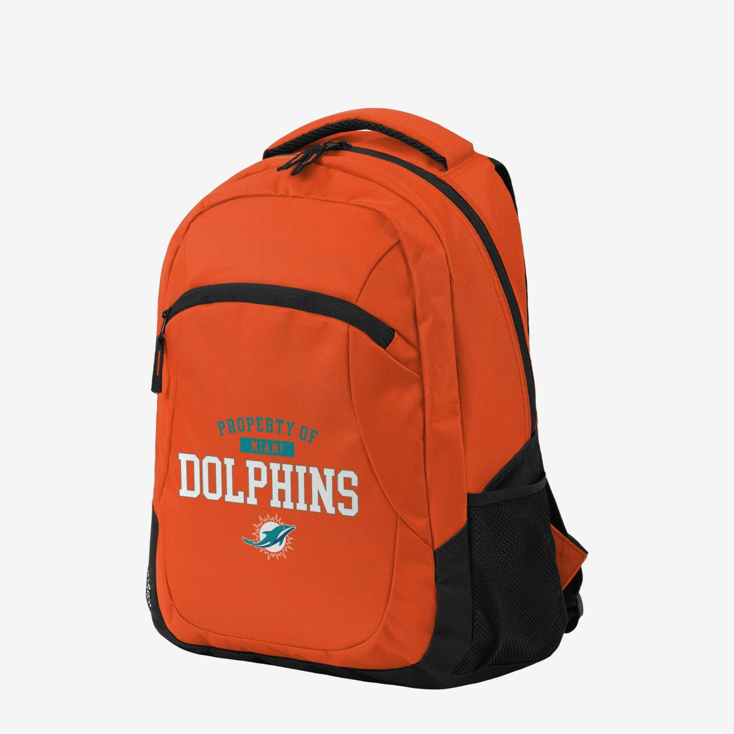 FOCO Miami Dolphins Property Of Action Backpack 2 FOCO Miami Dolphins Property Of Action Backpack - Image 2