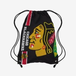 FOCO Chicago Blackhawks Big Logo Drawstring Backpack