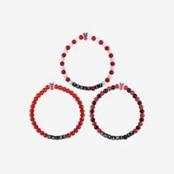 FOCO Shohei Ohtani & Mike Trout Los Angeles Angels 3 Pack Player Beaded Friendship Bracelet -Fashion General Store BRMNMB3PKPLFRAASOMT g3