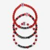 FOCO Shohei Ohtani & Mike Trout Los Angeles Angels 3 Pack Player Beaded Friendship Bracelet