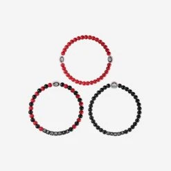 FOCO Georgia Bulldogs 3 Pack Beaded Friendship Bracelet 6 FOCO Georgia Bulldogs 3 Pack Beaded Friendship Bracelet -Fashion General Store BRMNNC3PKFRGA g3