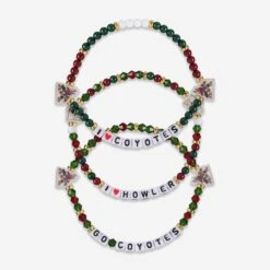FOCO Arizona Coyotes 3 Pack Friendship Bracelet