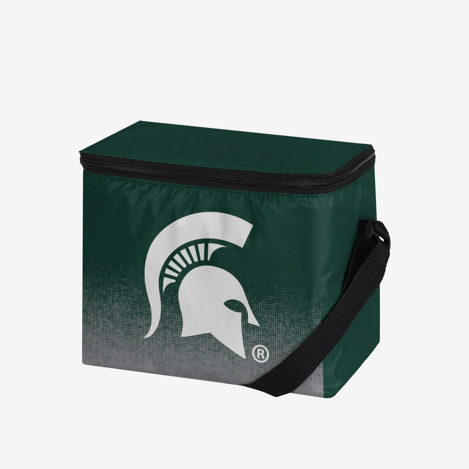 FOCO Michigan State Spartans Big Logo Gradient 6 Pack Cooler 2 FOCO Michigan State Spartans Big Logo Gradient 6 Pack Cooler - Image 2