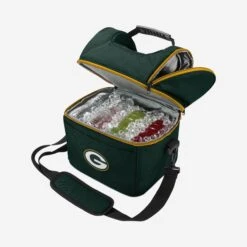 FOCO Green Bay Packers Solid Double Compartment Cooler 6 FOCO Green Bay Packers Solid Double Compartment Cooler -Fashion General Store CONFCIR2GP g3