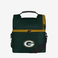 FOCO Green Bay Packers Solid Double Compartment Cooler