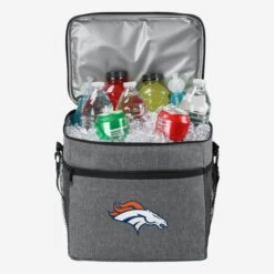 FOCO Denver Broncos Heather Grey Tailgate 24 Pack Cooler -Fashion General Store CONFHTGTG24DB g3