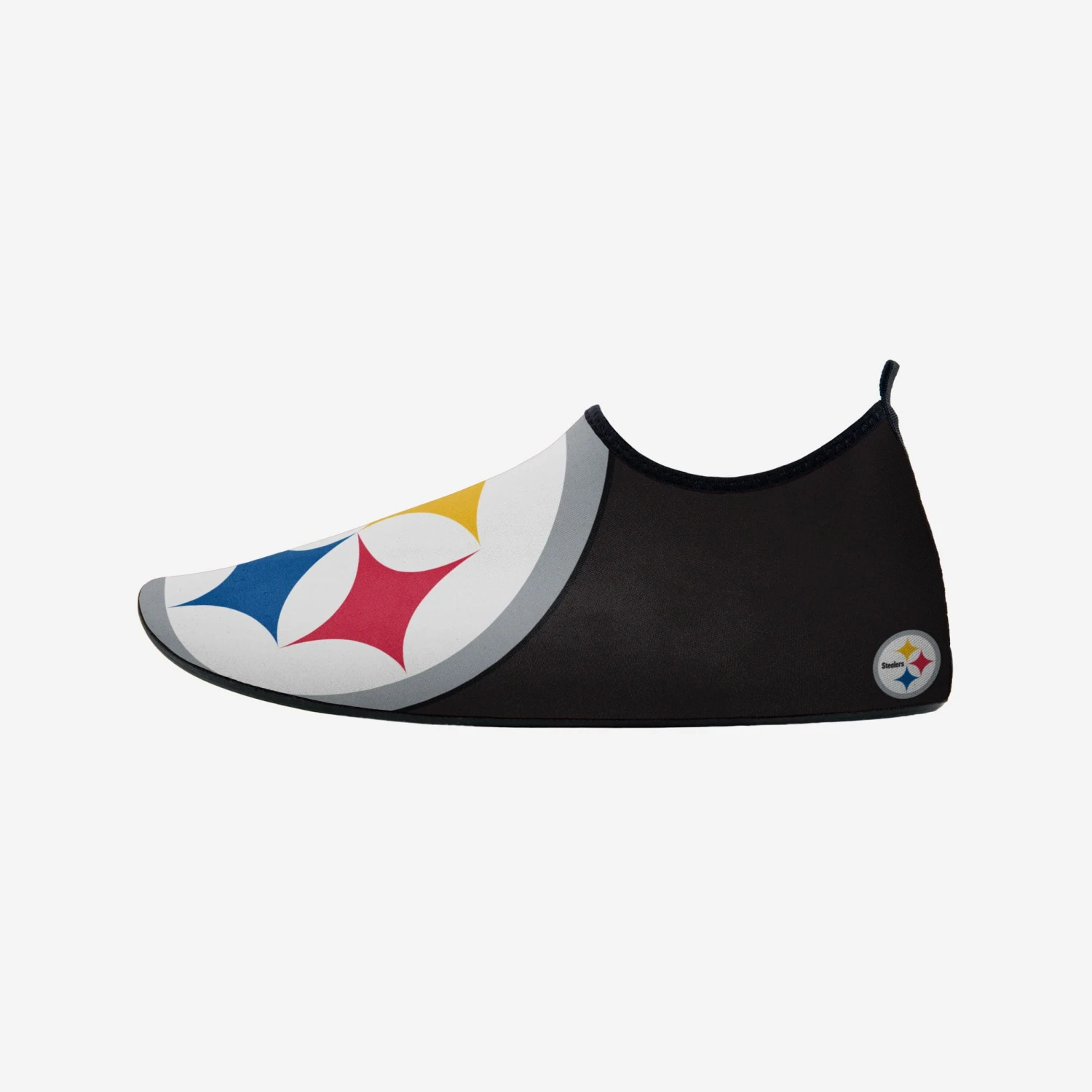 FOCO Pittsburgh Steelers Mens Colorblock Water Shoe 1 FOCO Pittsburgh Steelers Mens Colorblock Water Shoe