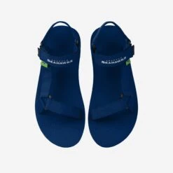FOCO Seattle Seahawks Mens Solid Strap Sandal