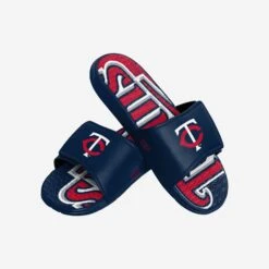 FOCO Minnesota Twins Gradient Wordmark Gel Slide -Fashion General Store FFSSMBGWGELMT g3