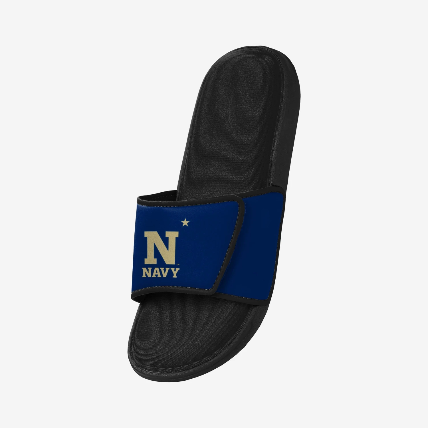 FOCO Navy Midshipmen Foam Sport Slide 2 FOCO Navy Midshipmen Foam Sport Slide - Image 2